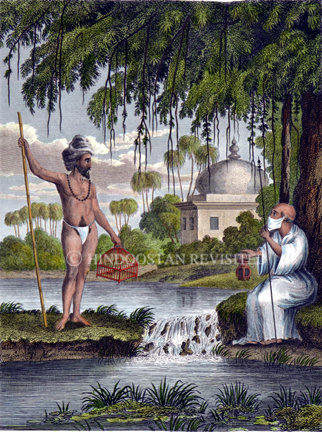 /data/Original Prints/Portraiture, Portraits, Occupations, Trades and Professions, People/HINDOO DEVOTEES OF THE GOSANNEE AND JETTY TRIBES.jpg